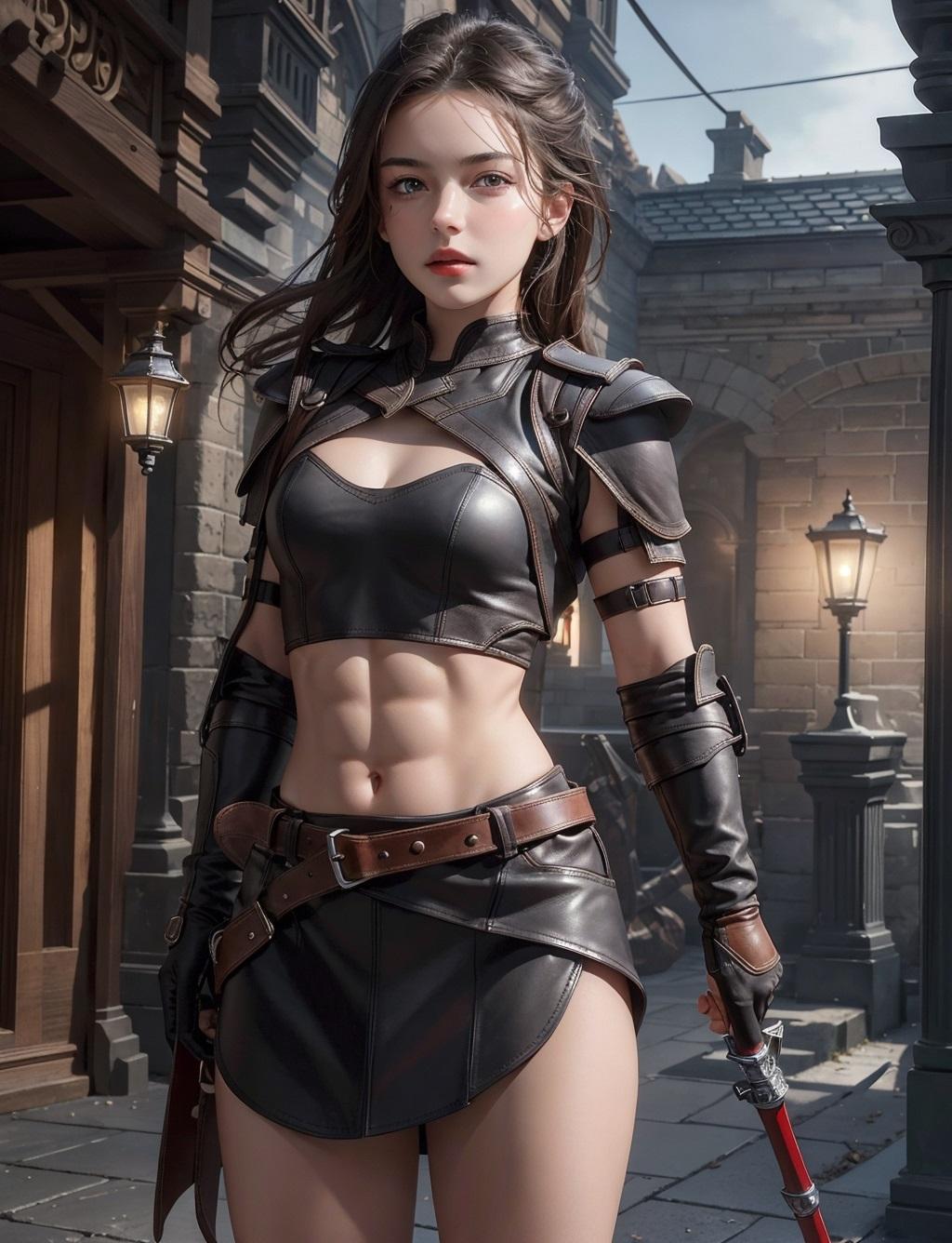female adventurer