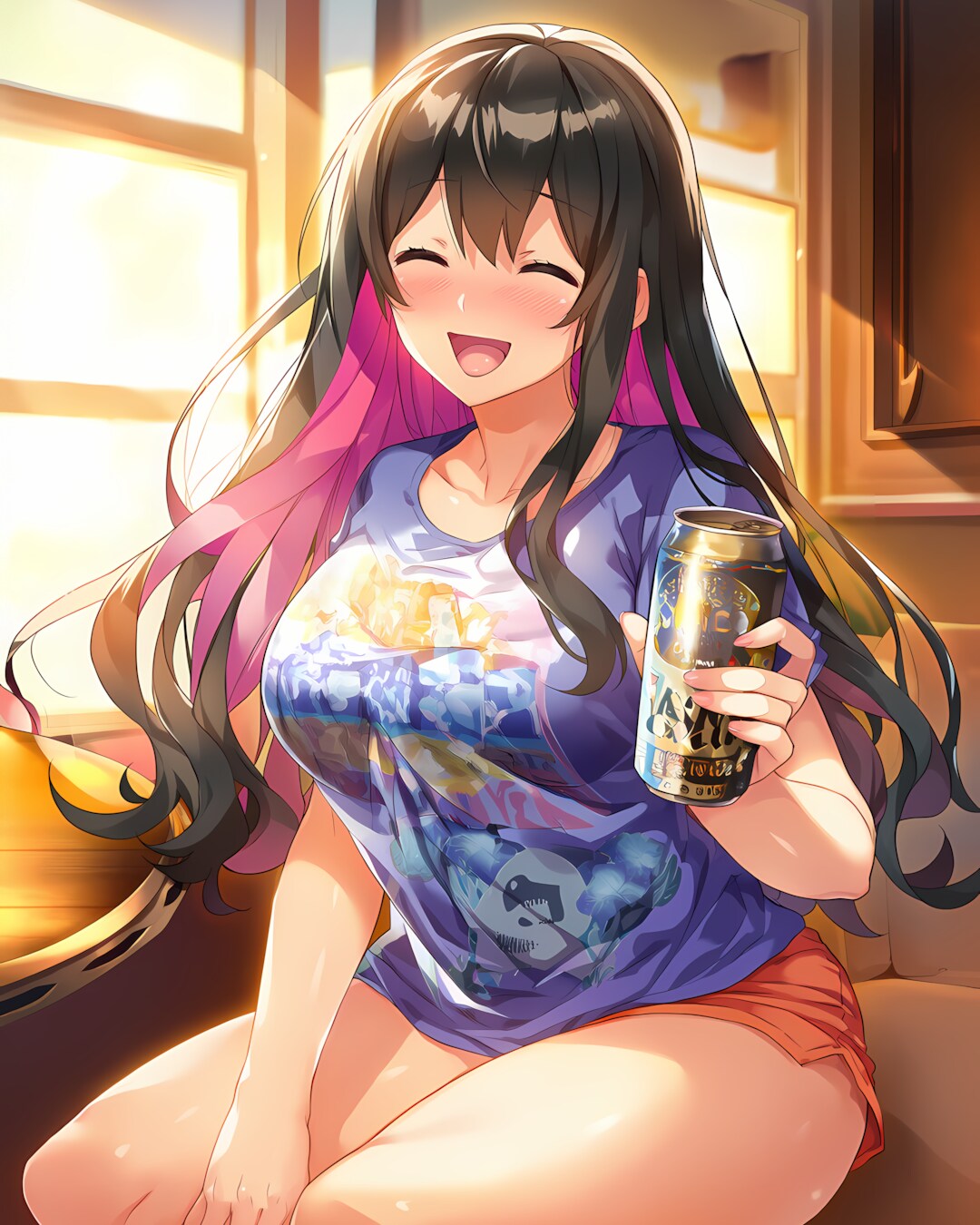 🍻レース最高だったね！リナちゃんとわちゃわちゃ乾杯⚡️