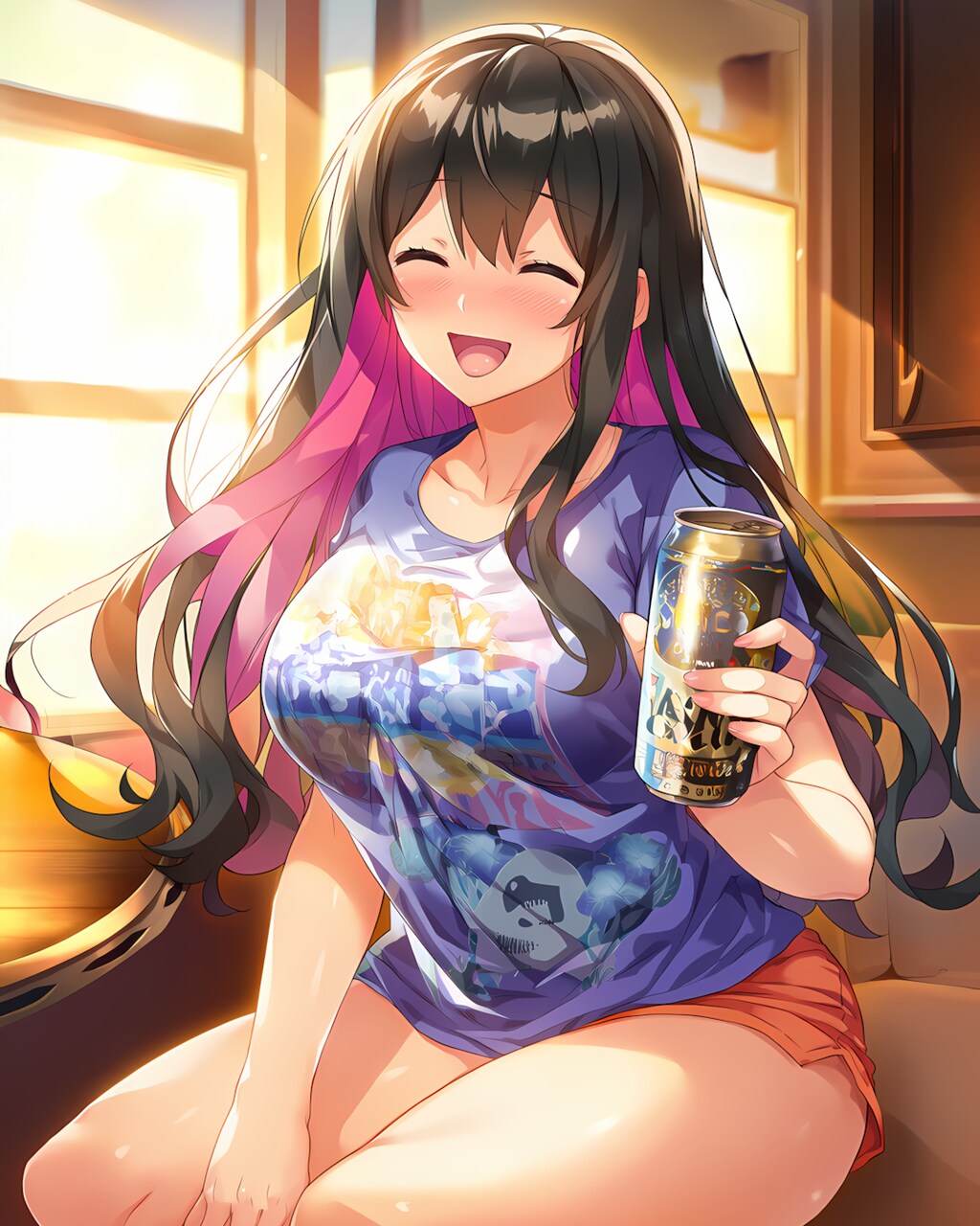 🍻レース最高だったね！リナちゃんとわちゃわちゃ乾杯⚡️