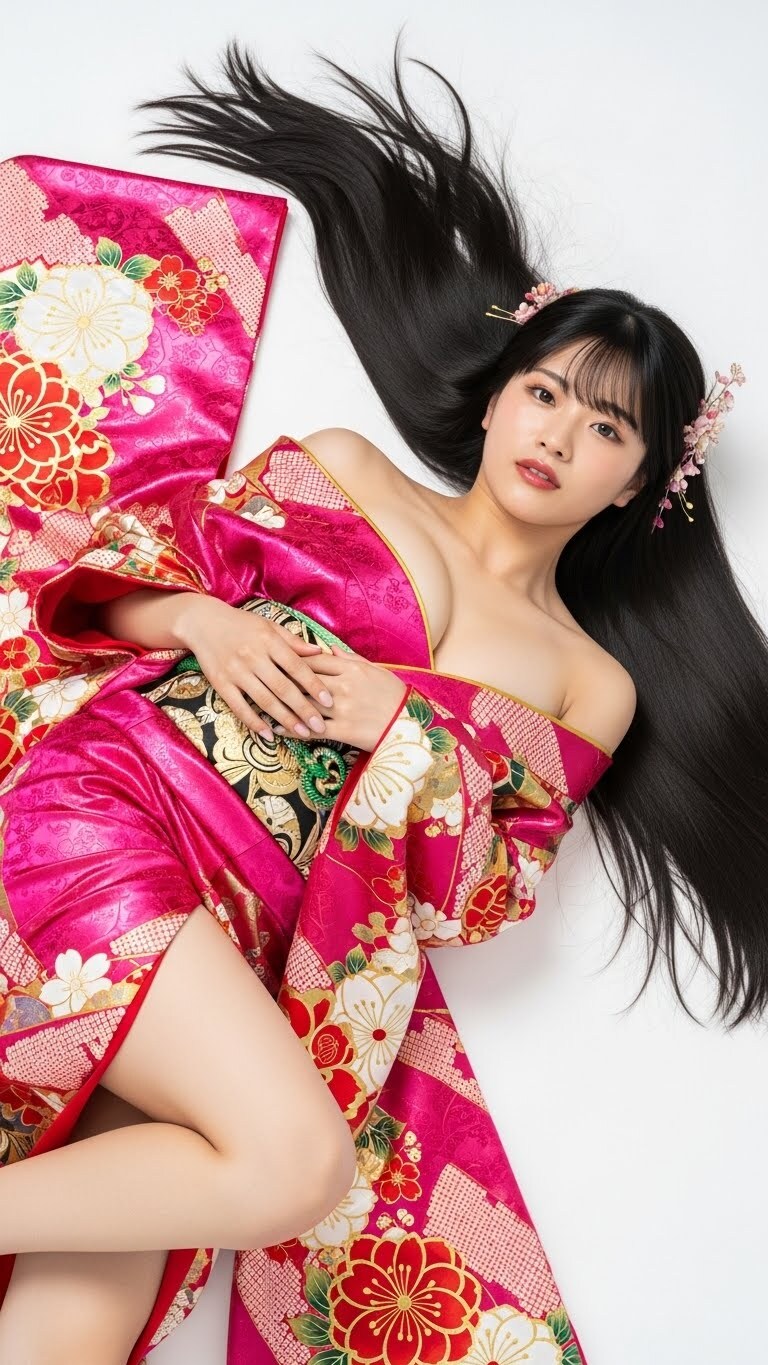 お正月振袖