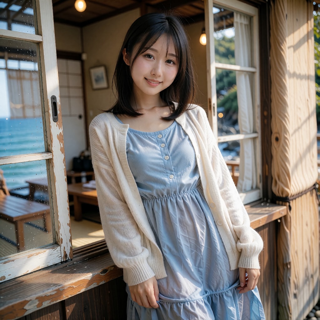 田舎の旅館にお泊りです