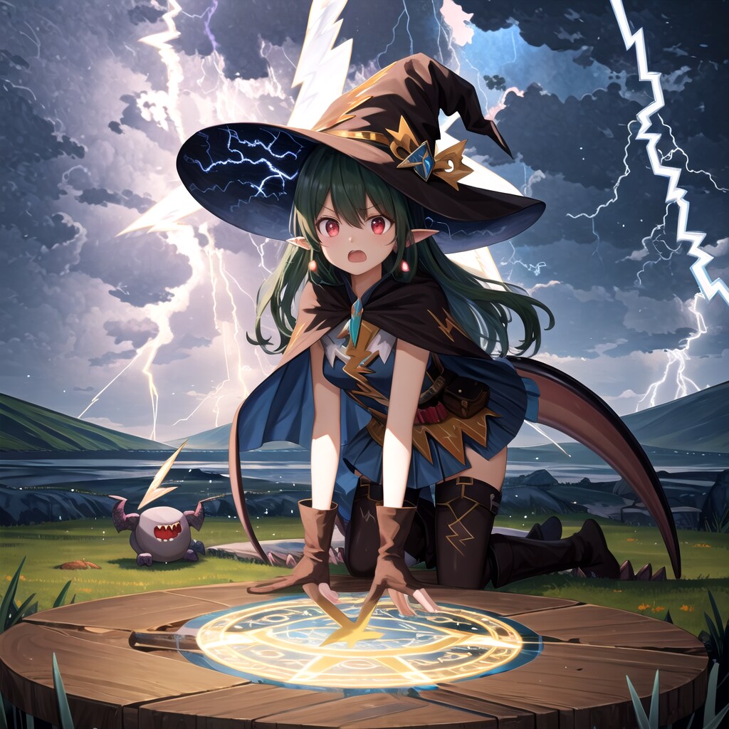 詠唱中の魔法使いさん | の人気AIイラスト・グラビア