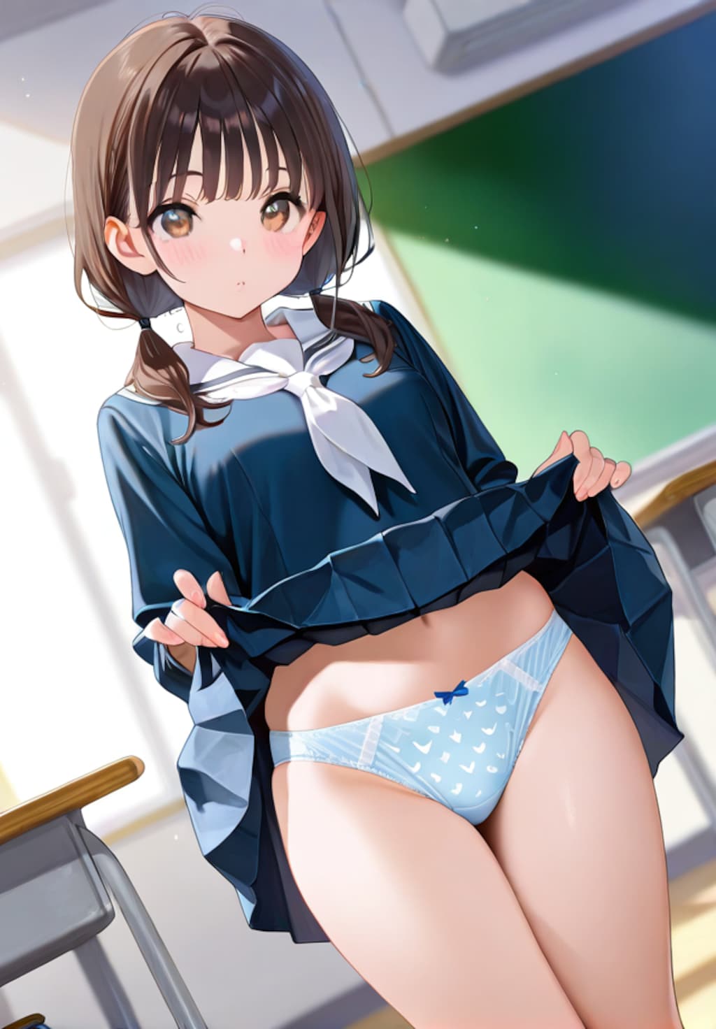 スカート、これでいいのかな？