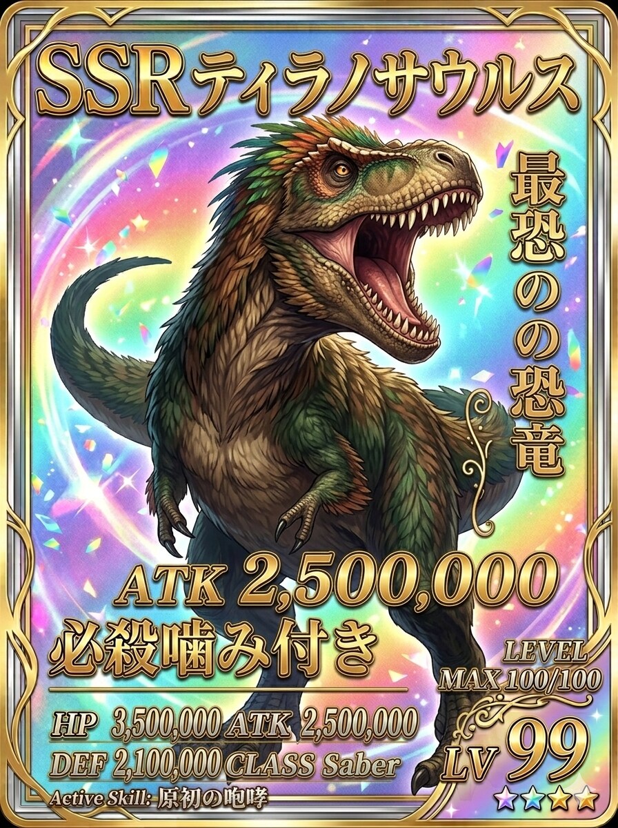 ティラノサウルス