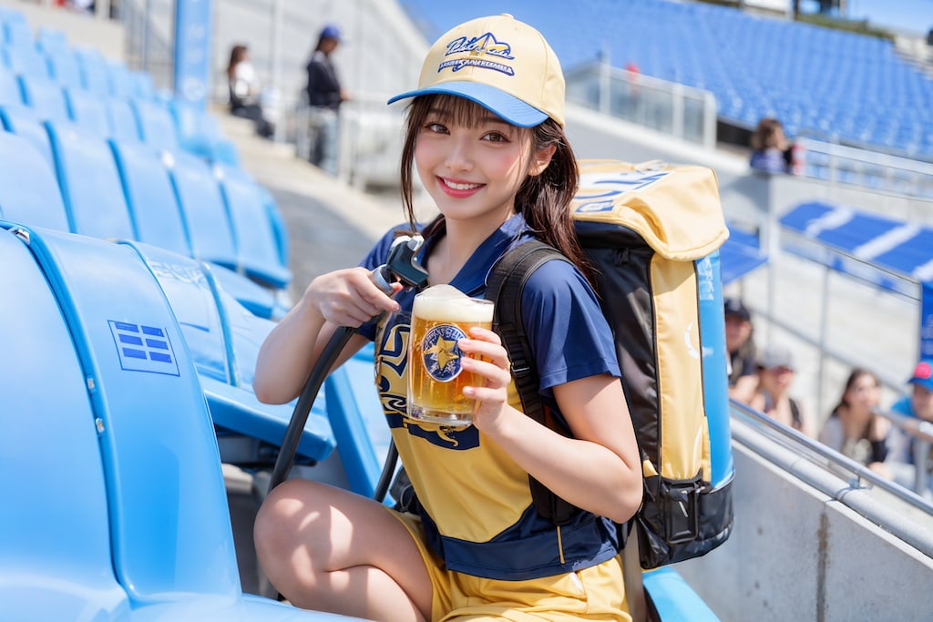 ビールいかがっすかー