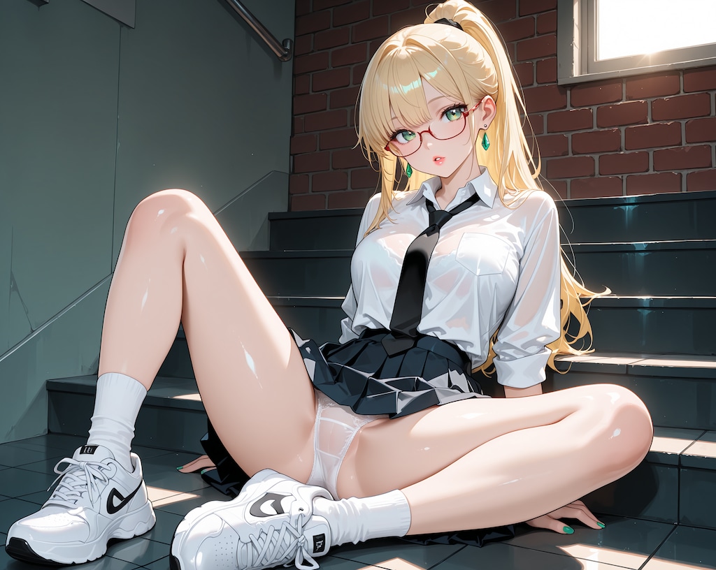 パンツ見えて？・・・気にしないよ♡
