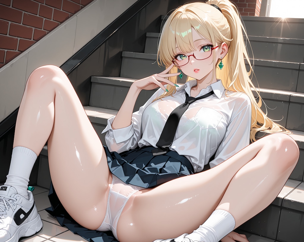 パンツ見えて？・・・気にしないよ♡