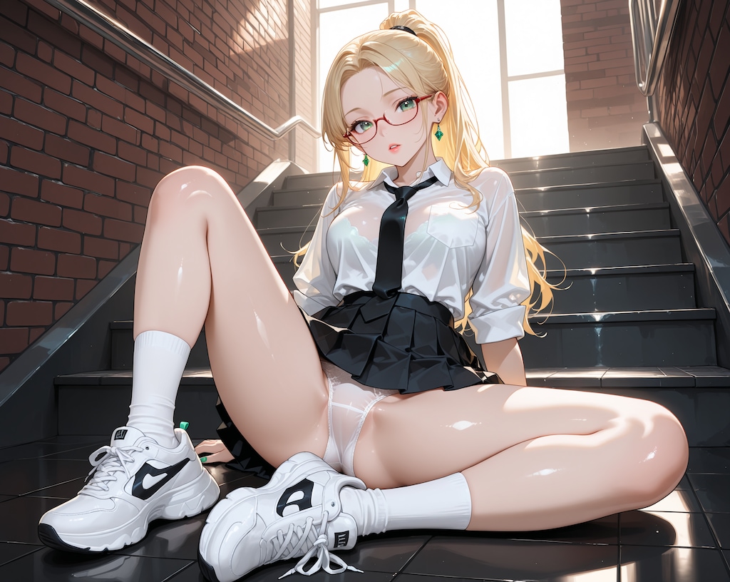 パンツ見えて？・・・気にしないよ♡
