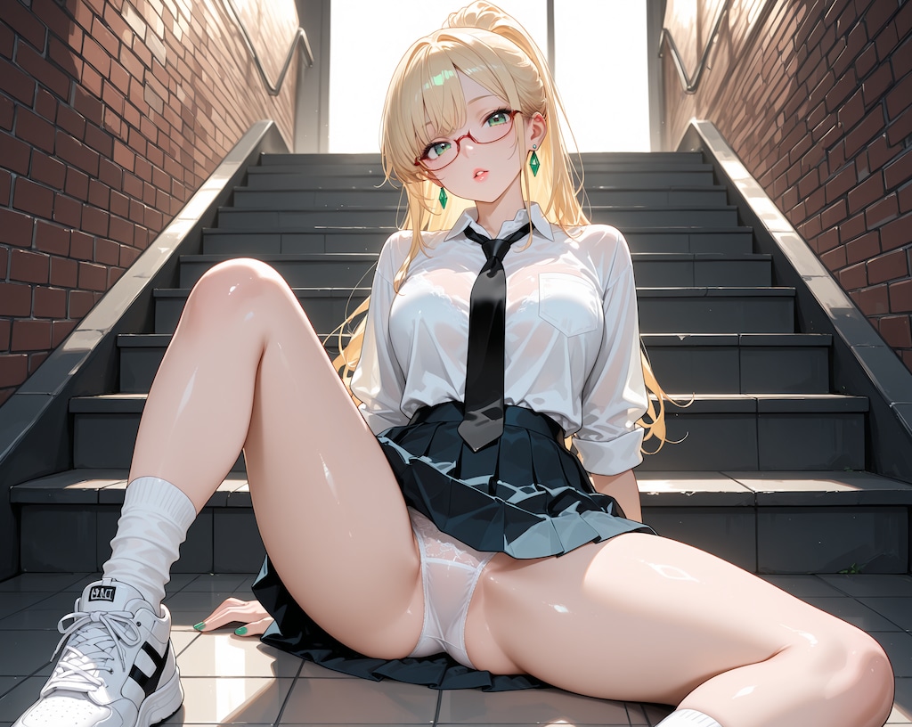 パンツ見えて？・・・気にしないよ♡