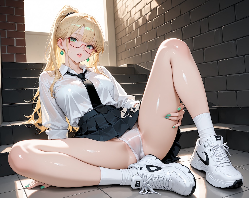 パンツ見えて？・・・気にしないよ♡