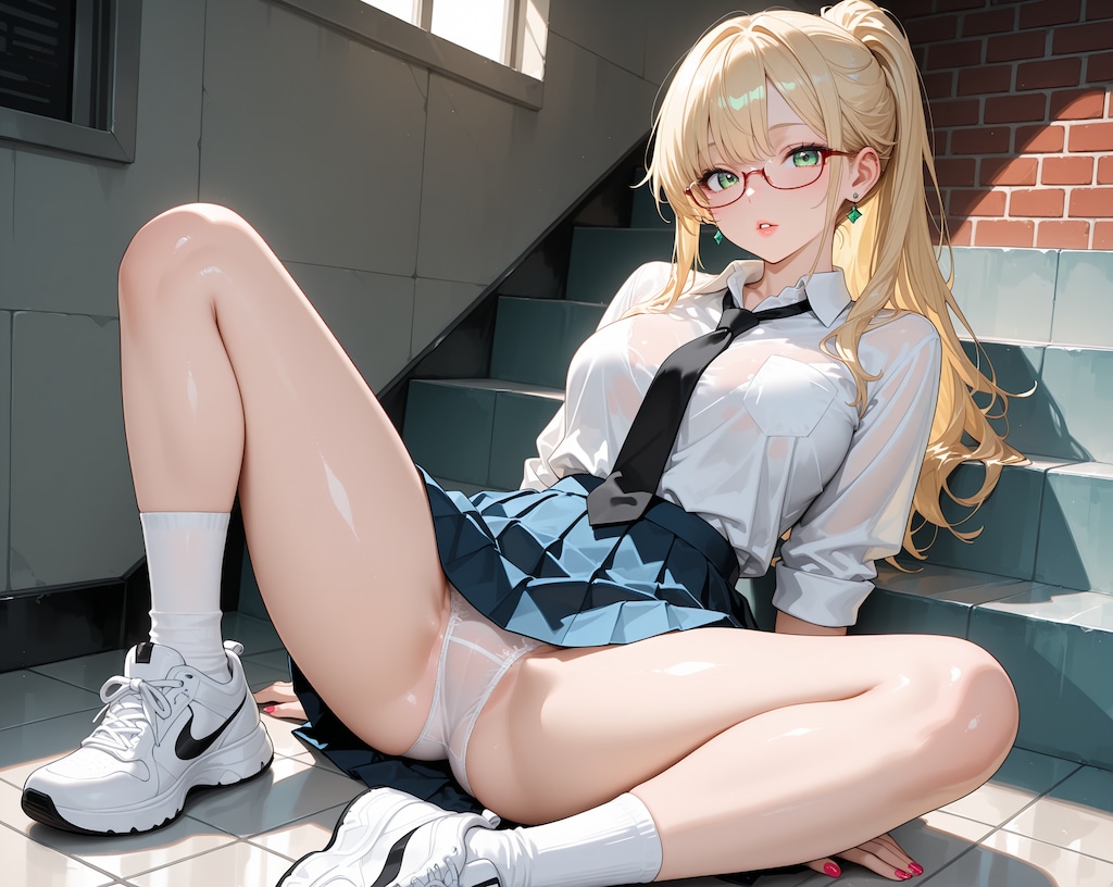 パンツ見えて？・・・気にしないよ♡