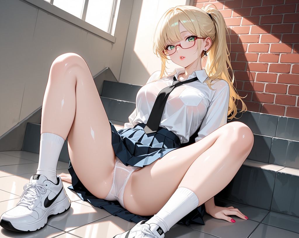 パンツ見えて？・・・気にしないよ♡