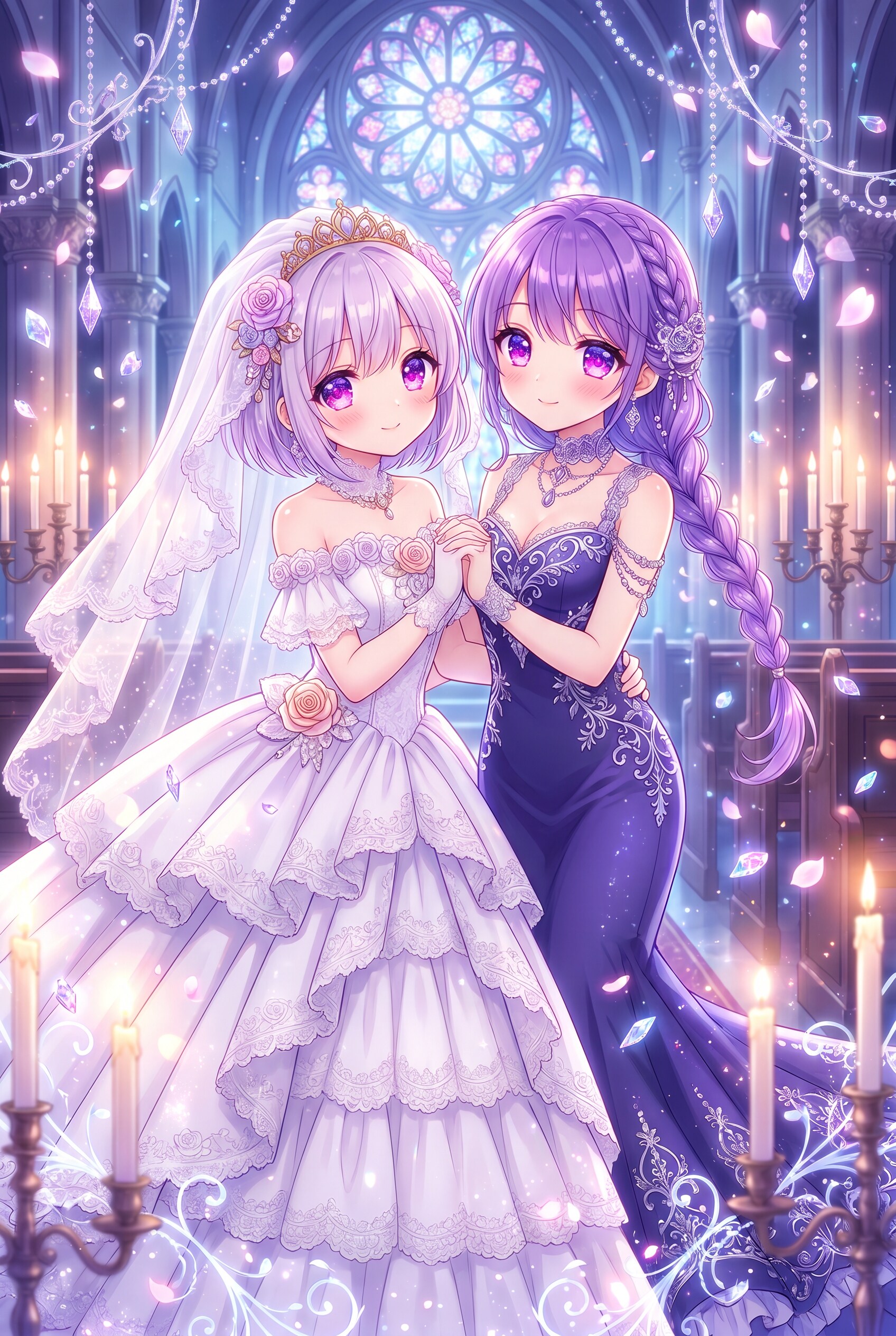 月下双花の誓い
