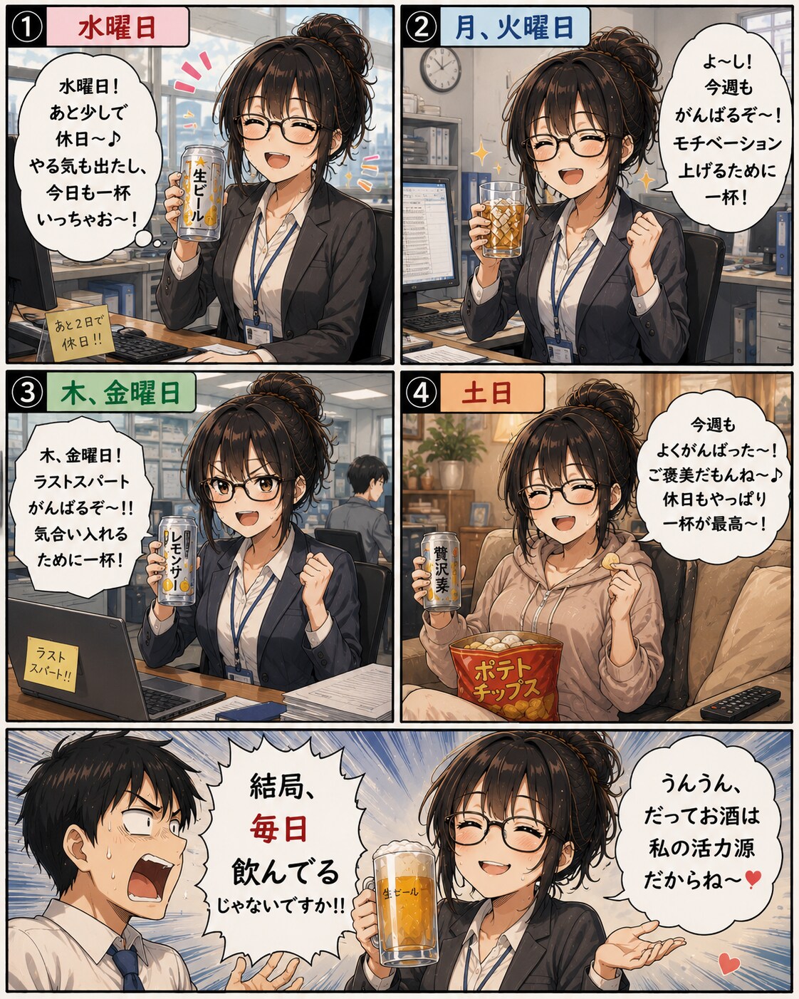 飲まないなんてありえない！ | の人気AIイラスト・グラビア