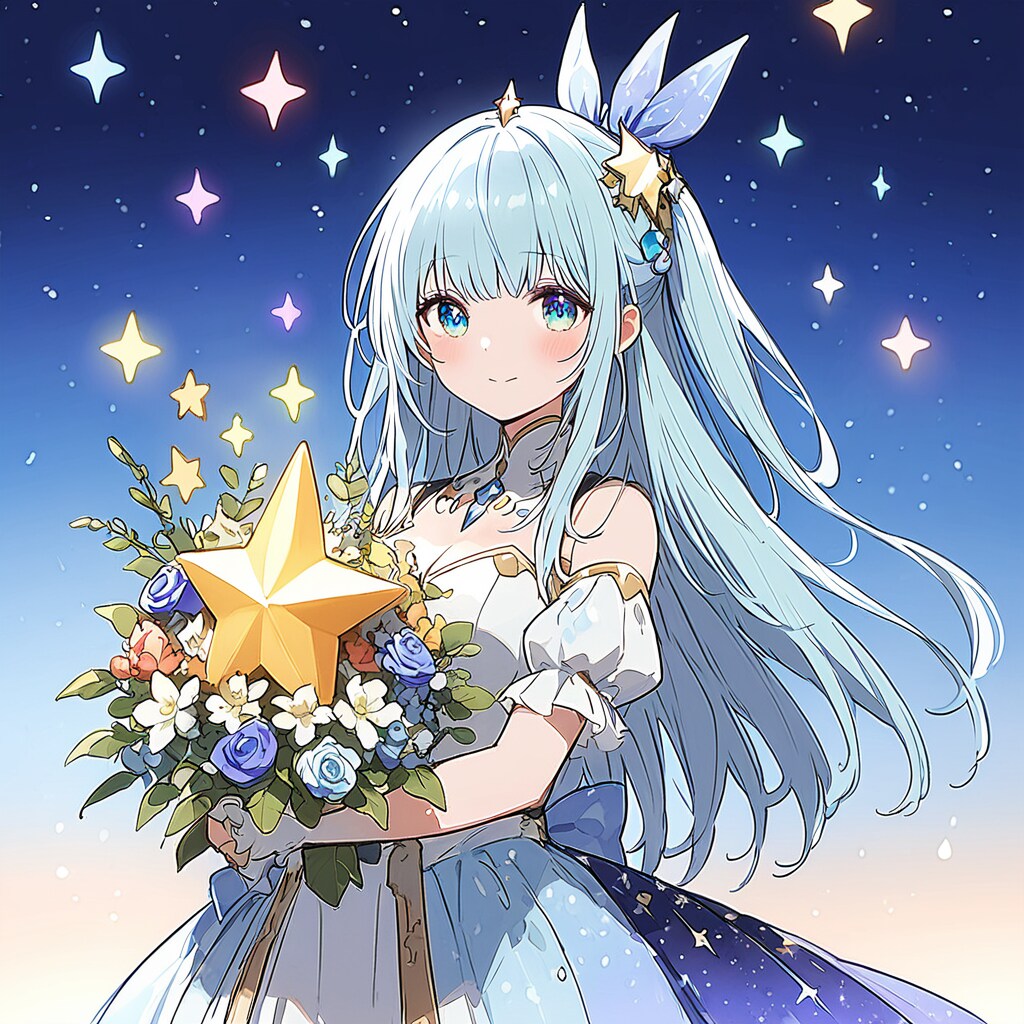 星の雫「アニメ風」 | の人気AIイラスト・グラビア