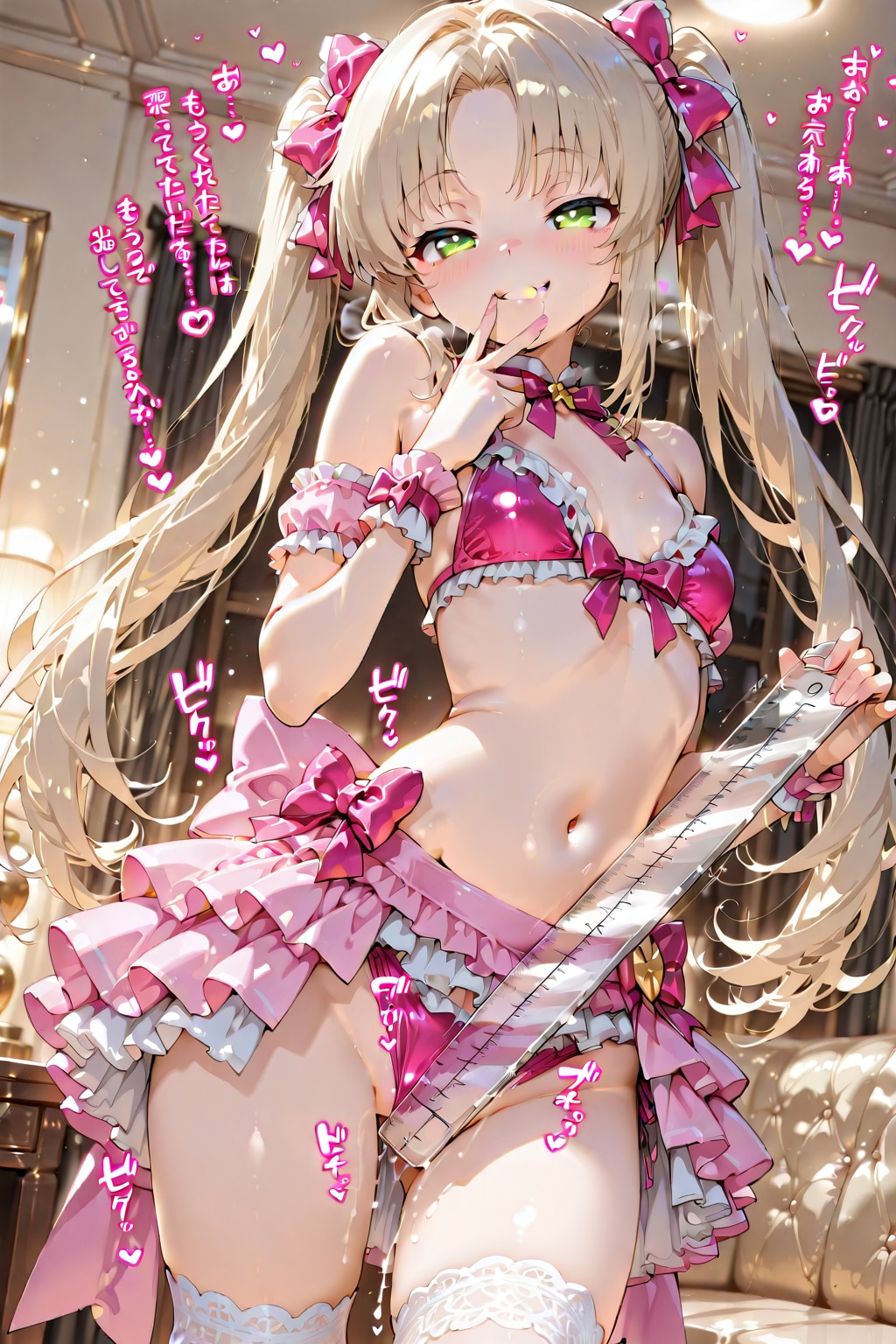 えっと、日本のオトコノヒトのサイズって13センチくらい？ふーん、「ココまで」なのね♡