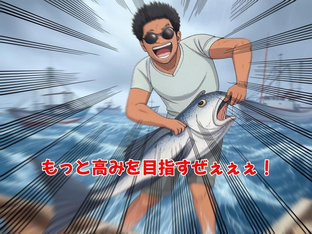 【字入れお題】『(速報)アフロボンバーさん祝⭐️⭐️⭐️大漁！』【ニャンノ世界】