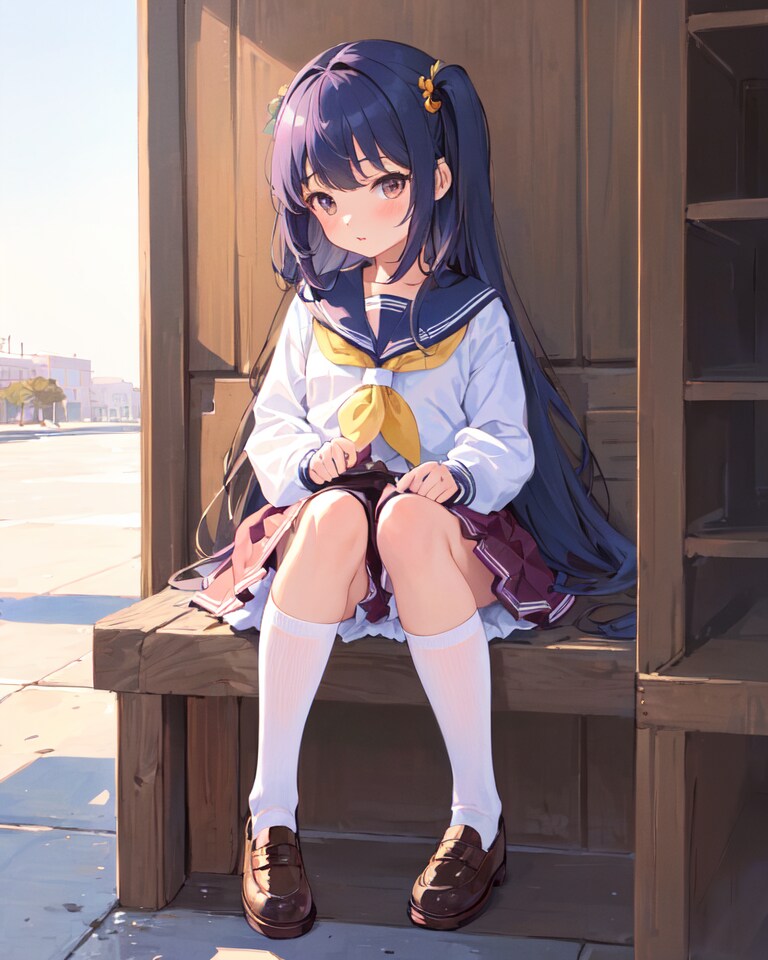 制服少女