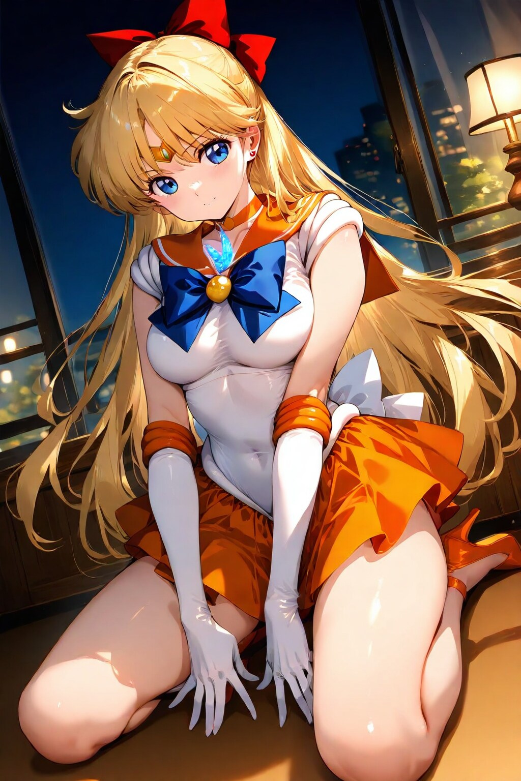 美奈子の胸元に…