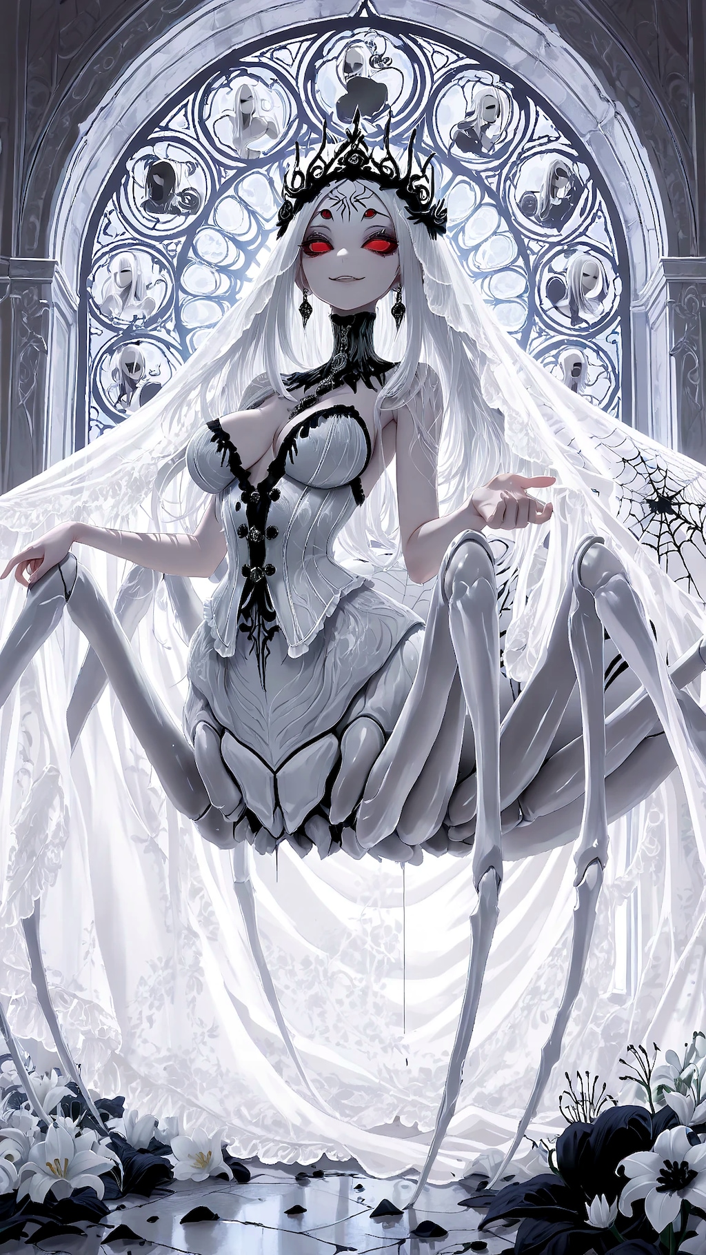 白銀の蜘蛛姫