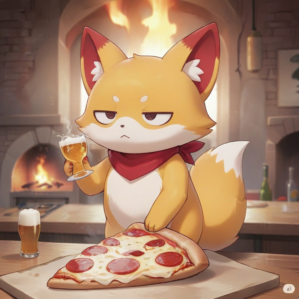 ざぶとんピザ