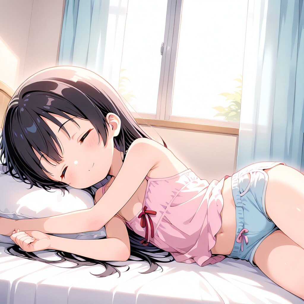 土曜の朝は。。。ゴロゴロ寝ましょ