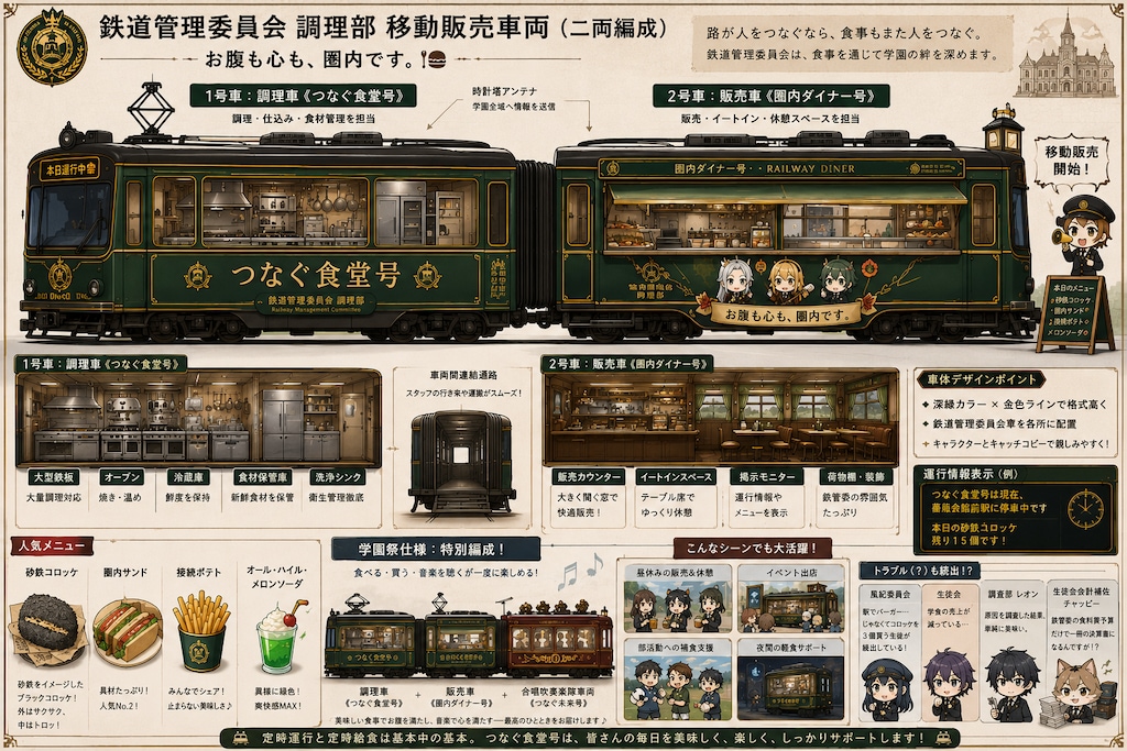聖薔薇学園編〜鉄道管理委員会調理部移動販売車両〜