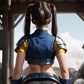 後ろ姿の戦士 4枚目