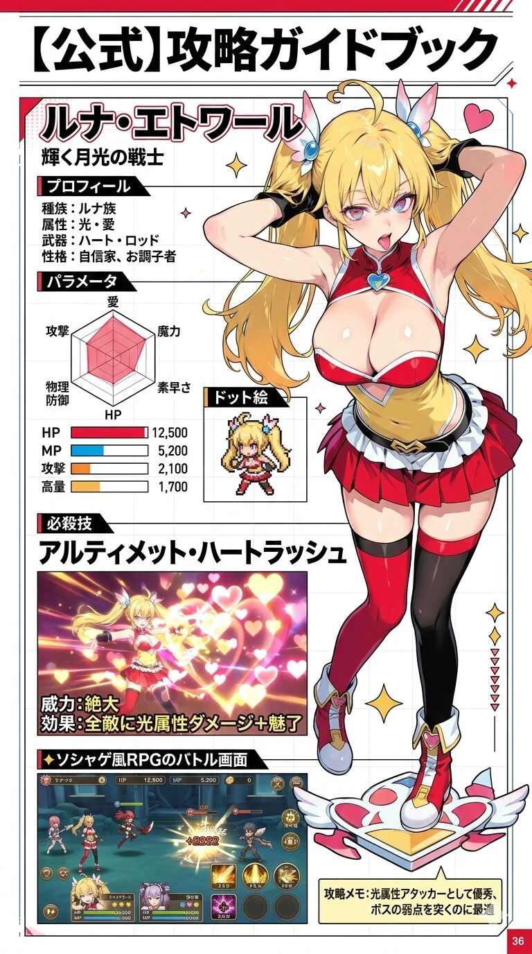 DAISY + 攻略本 + 魔法少女