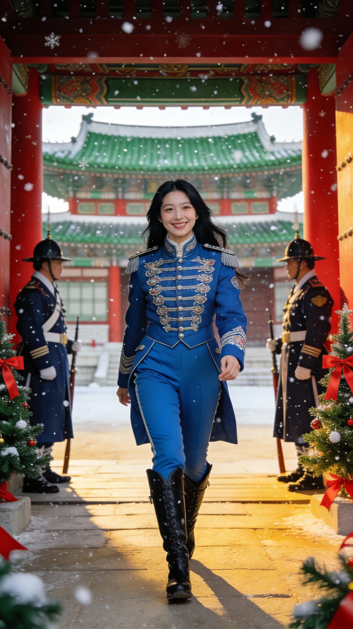 クール兵曹判書李載冕（イ・ジェミョン）の景福宮警備　クリスマスエディション
