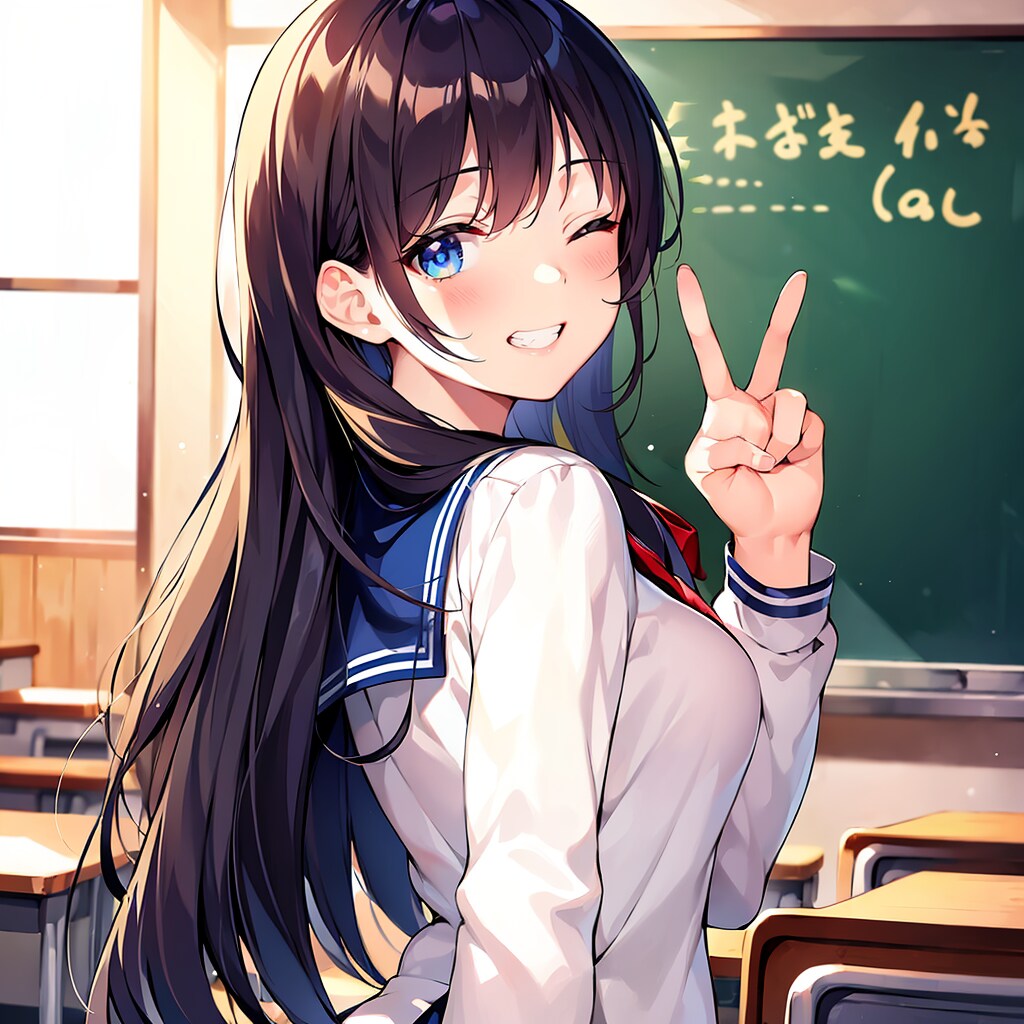 見返り美人だよっ♪