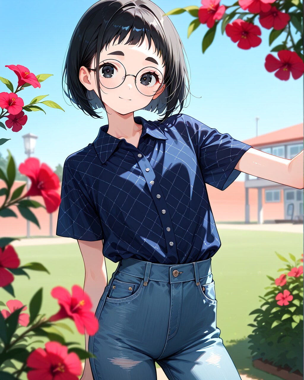 ツツジとめがねちゃん