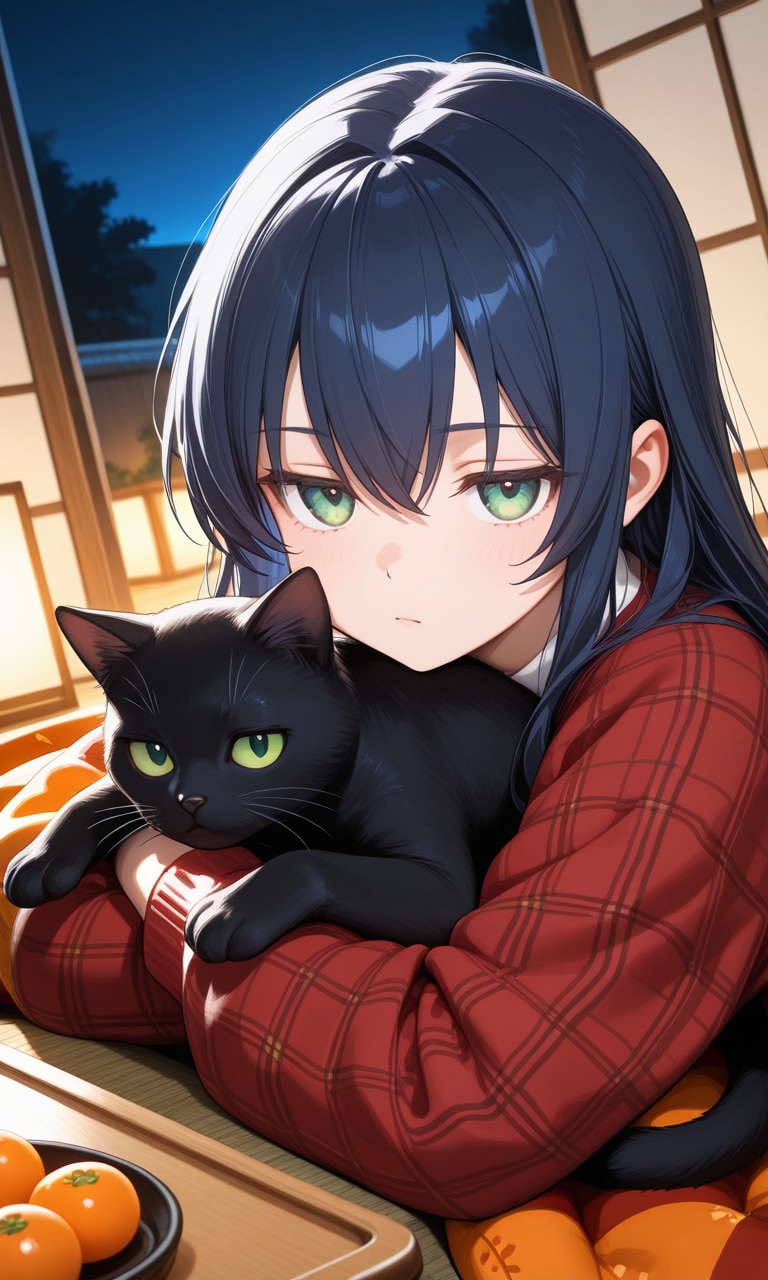 こたつとねこ | の人気AIイラスト・グラビア