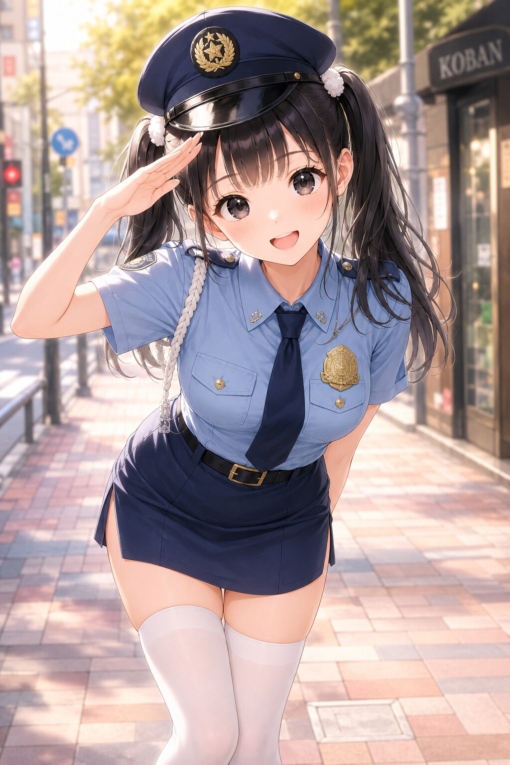 今日はおまわりさんの日です✨逮捕しちゃうぞっ♡