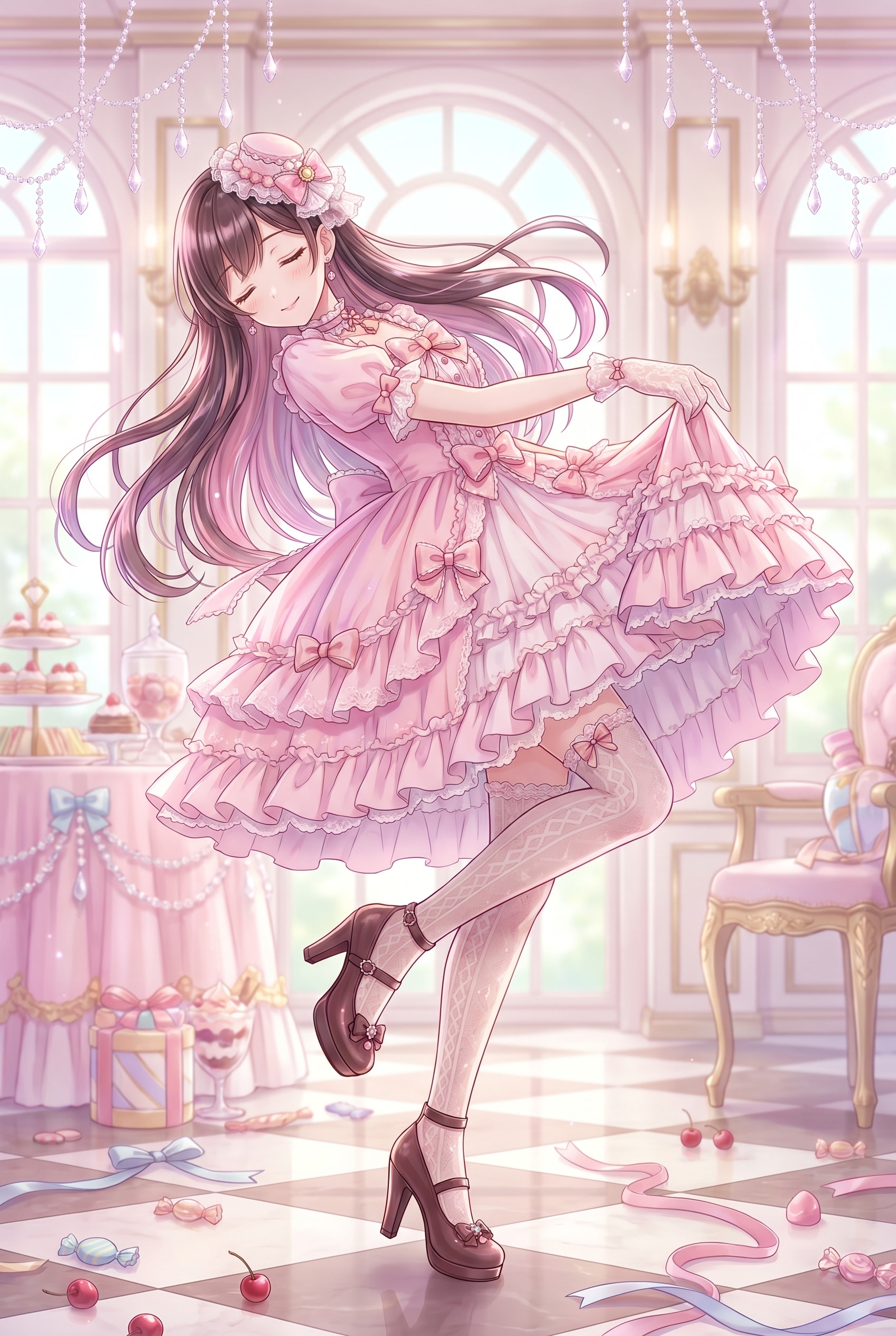 菓華繚乱夢衣 | の人気AIイラスト・グラビア