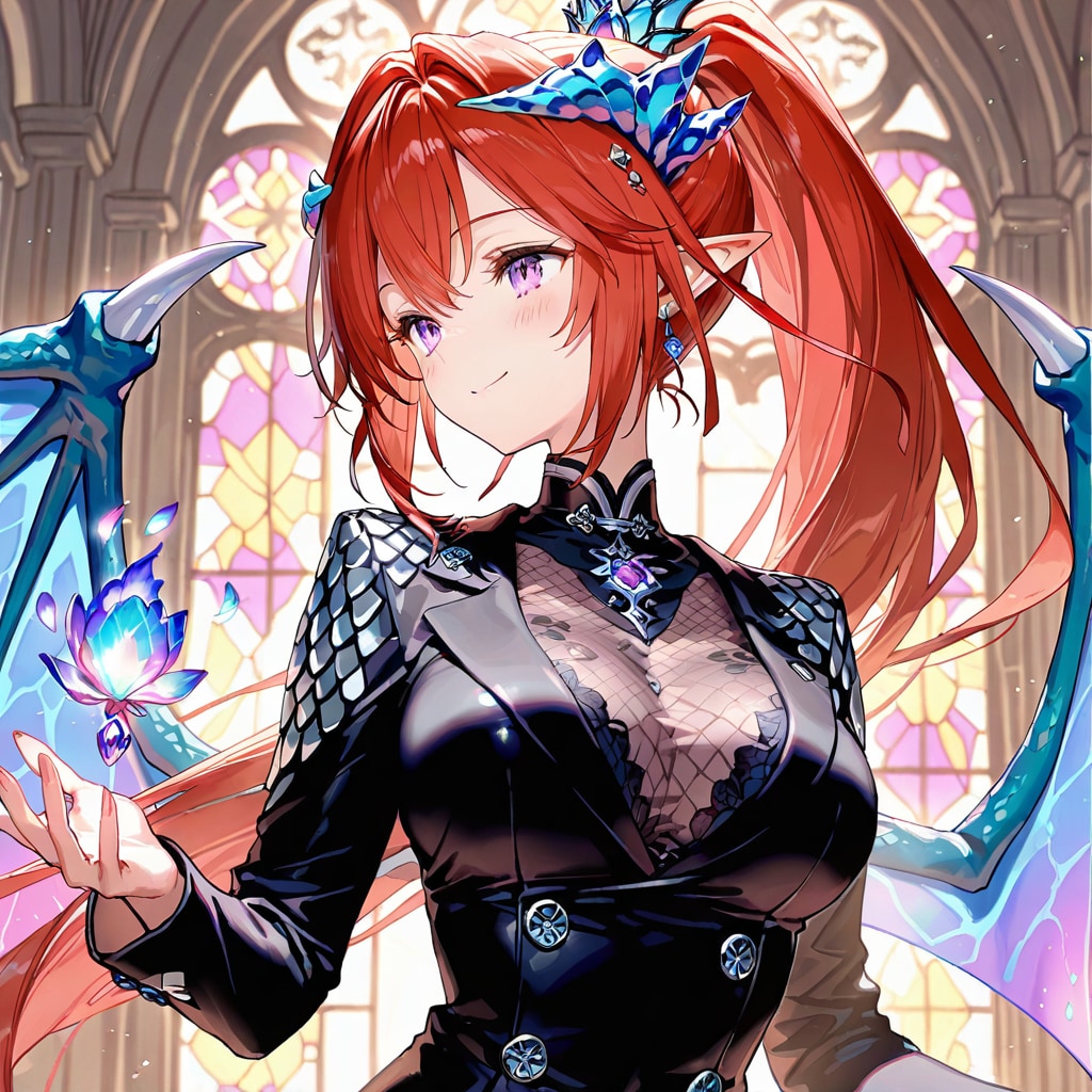 💎 次世代の筆頭騎士：ルナ・セレスティア（Luna Celestia） | の人気AIイラスト・グラビア