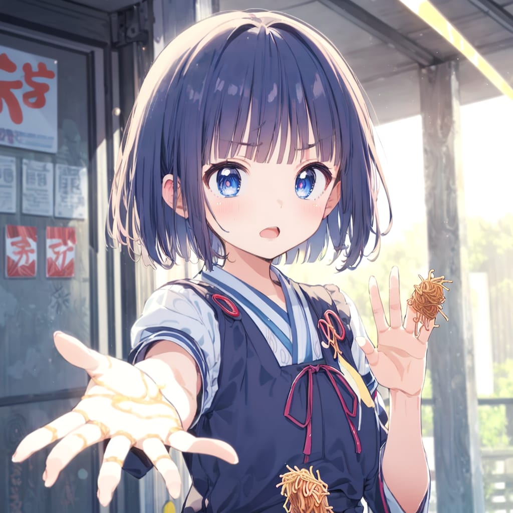 AQUAで焼きそばチャレンジ