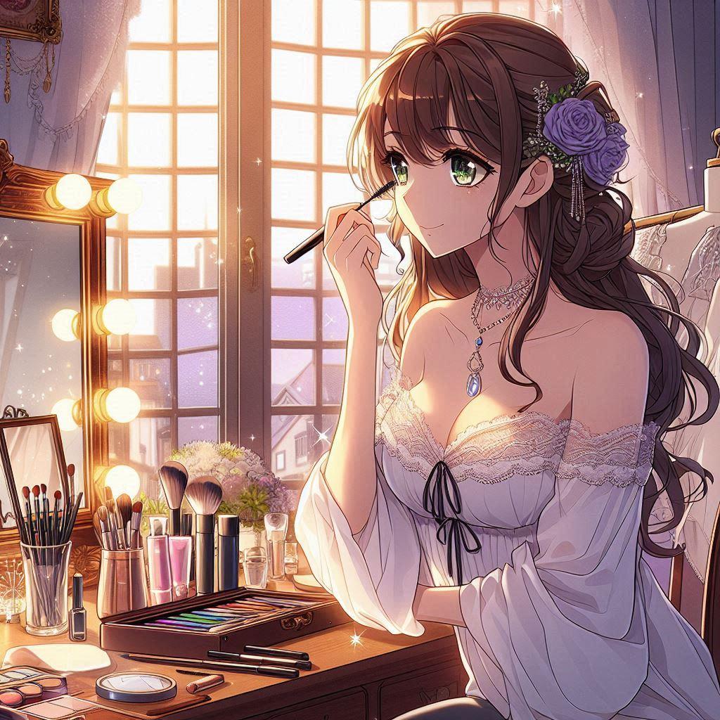 なんで・・・メイクしてる女性の絵が全然投稿されてないんだ？？？