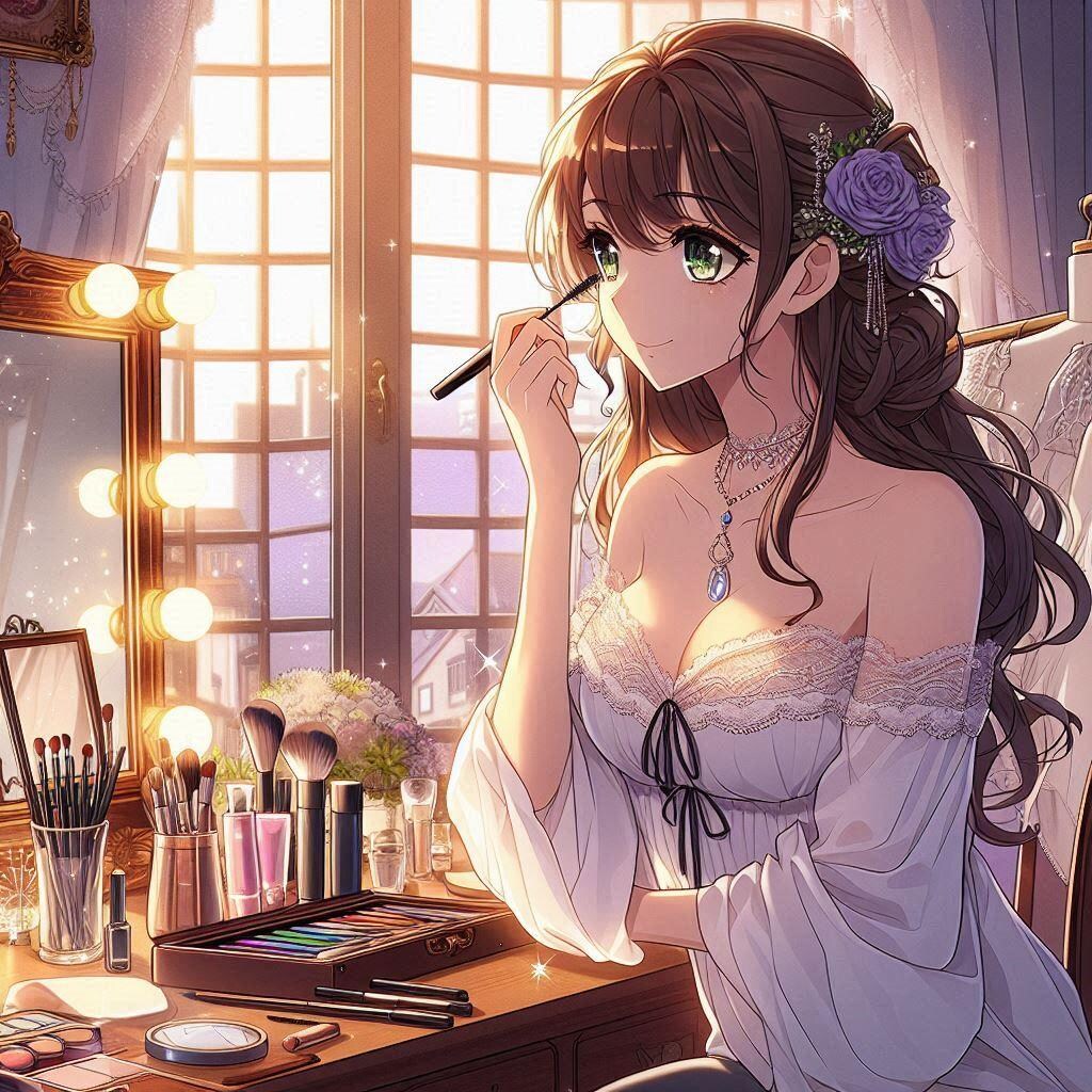 なんで・・・メイクしてる女性の絵が全然投稿されてないんだ？？？