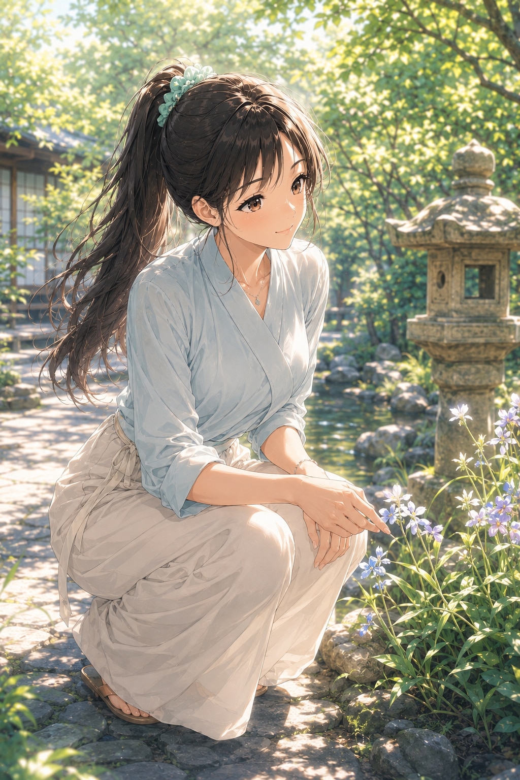 和服パンツスタイル