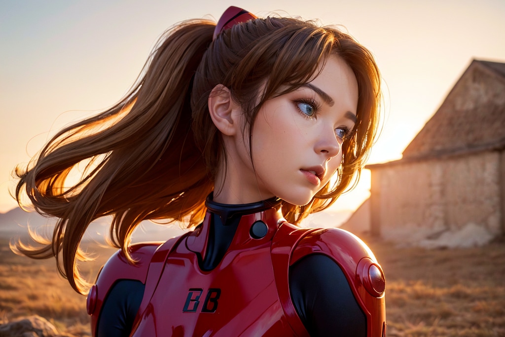AIコスプレ：アスカ