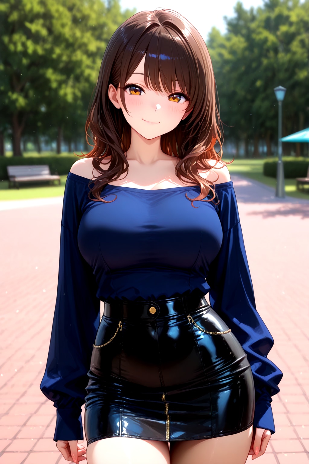 225（紺のオフショル）