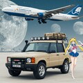 セーラームーンとランドローバーとボーイング747 4枚目