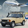 セーラームーンとランドローバーとボーイング747 3枚目