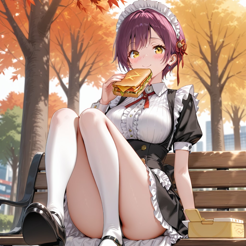 こんにちは（挨拶メイドの芽衣ちゃん）