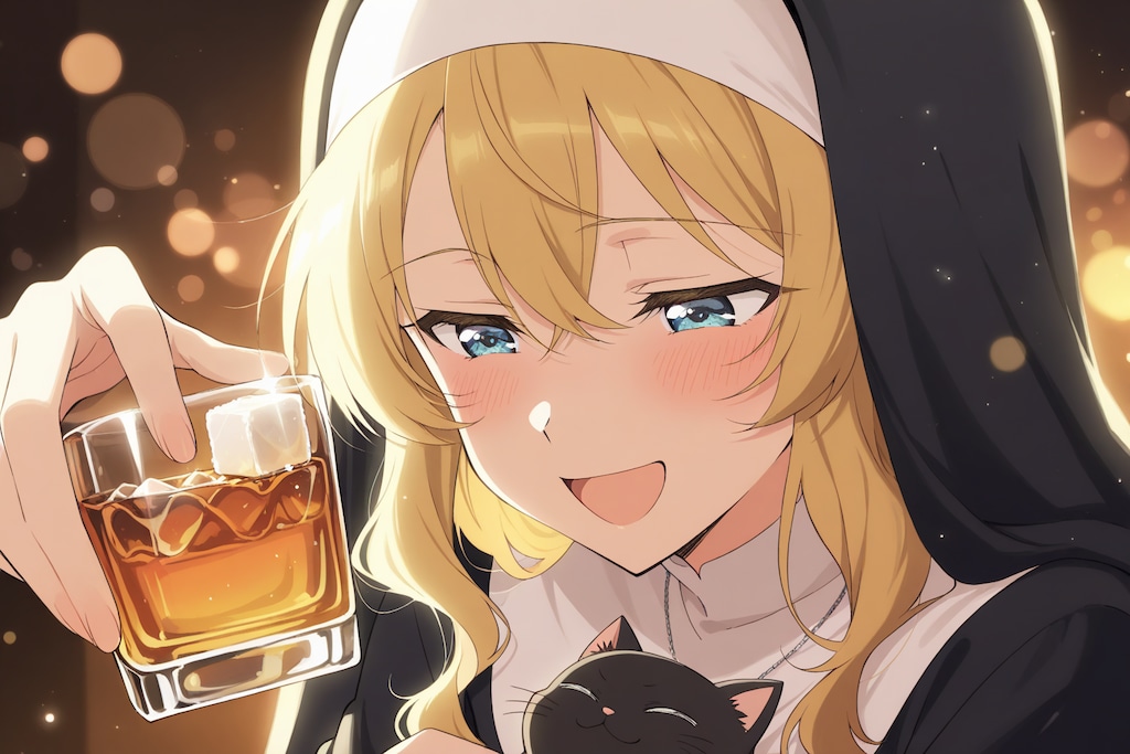 お酒が生き甲斐ラベリアちゃん