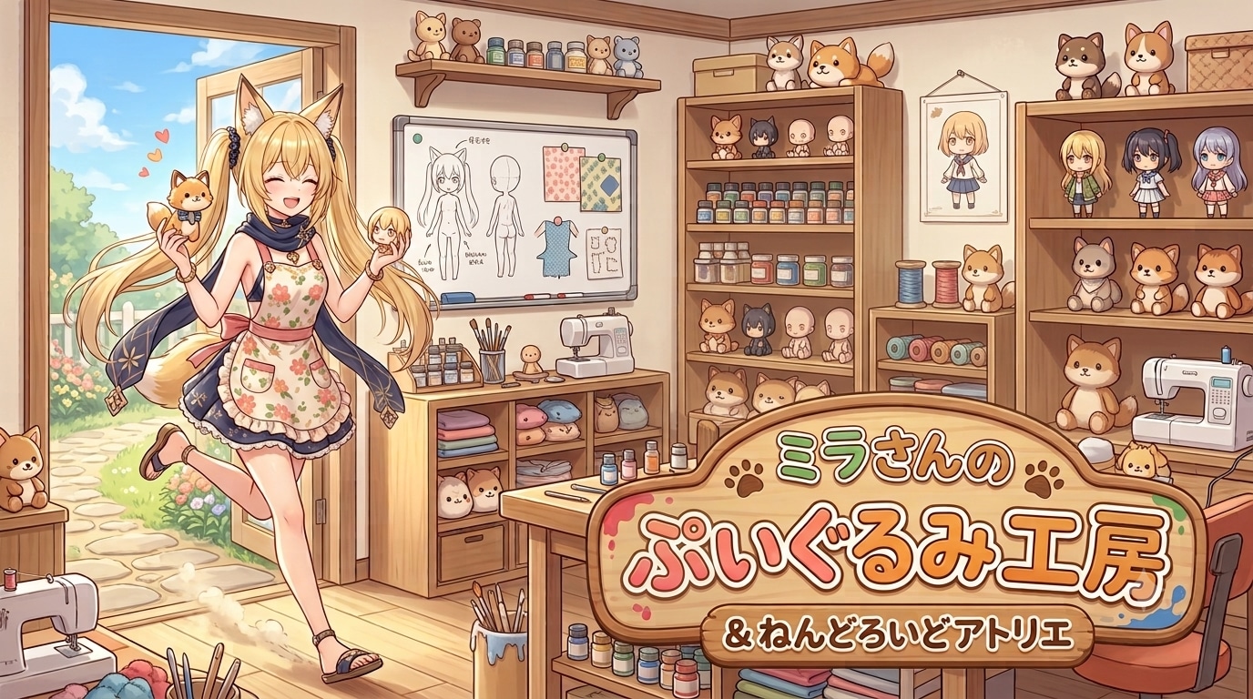 ミラさんのぷいぐるみ工房 | の人気AIイラスト・グラビア