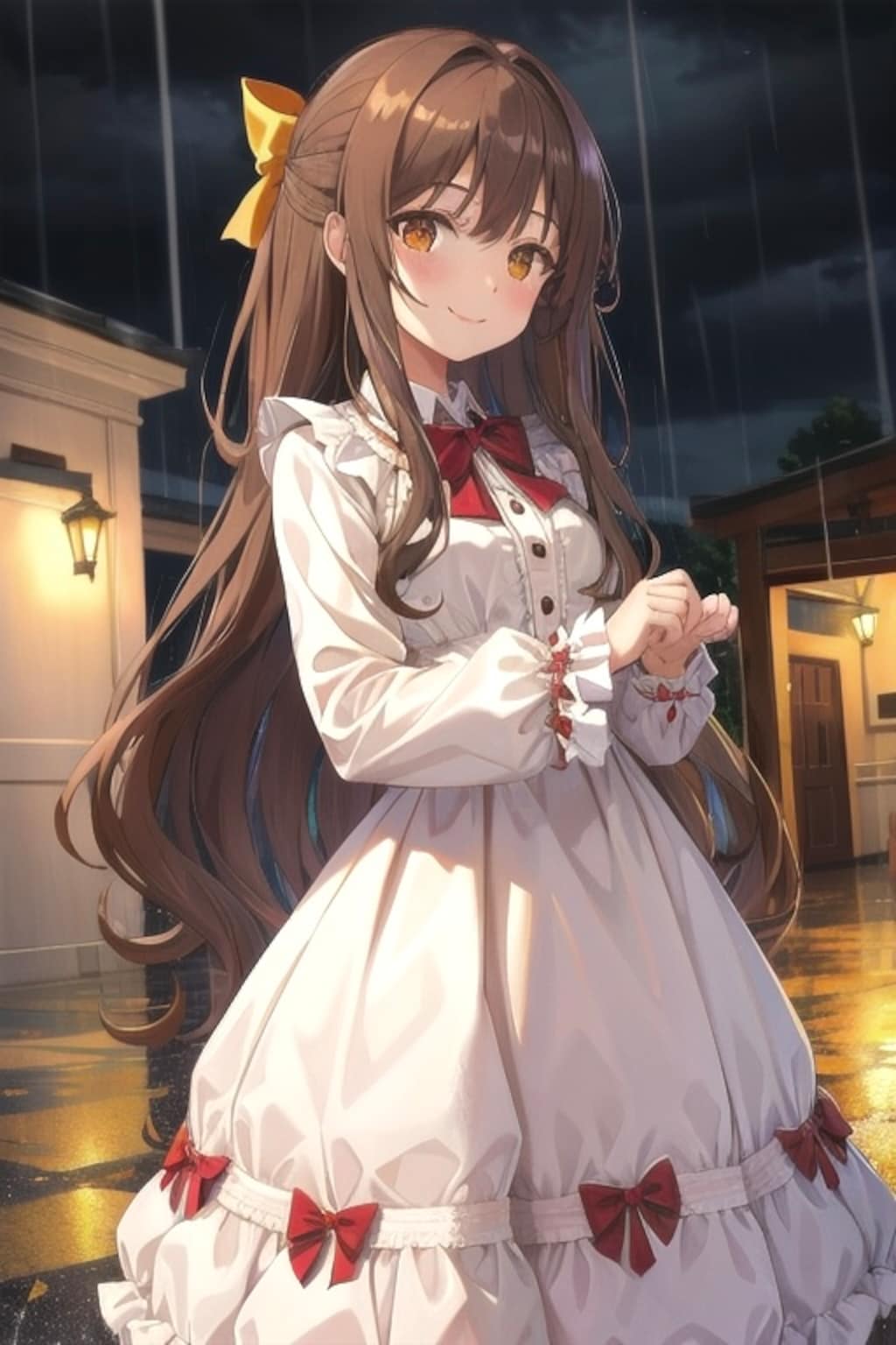 夕立くるといいね🌧