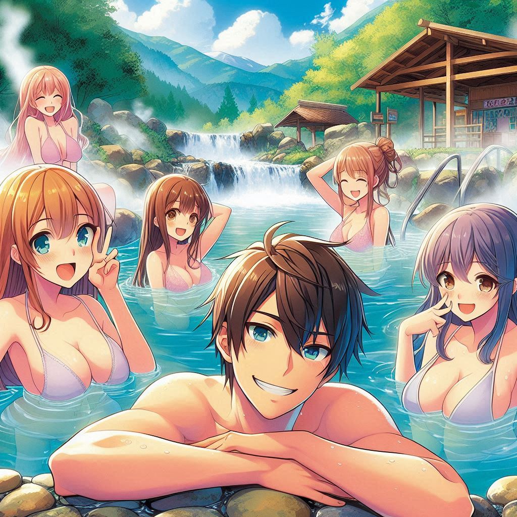 混浴ハーレム(1)