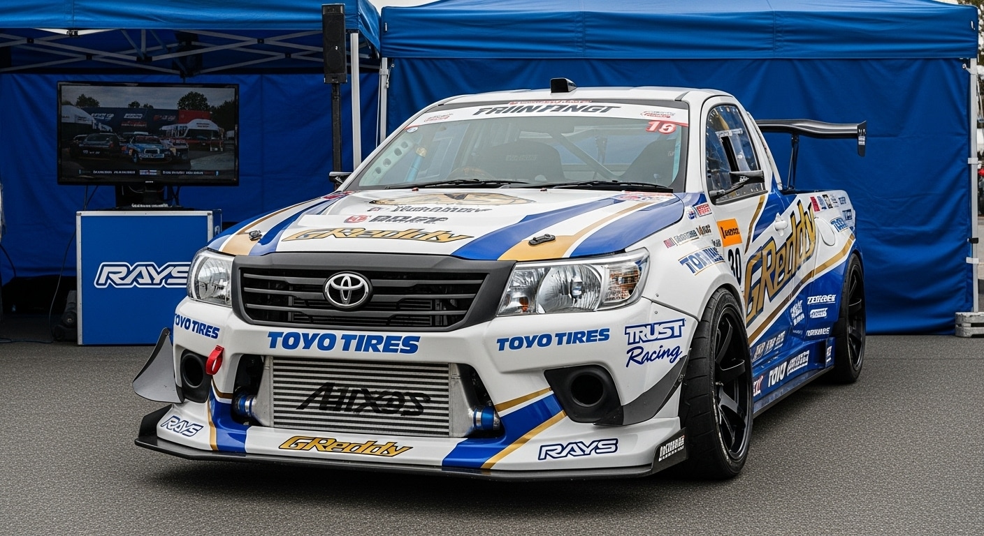 トーヨータイヤハイラックスのドリ車 | の人気AIイラスト・グラビア